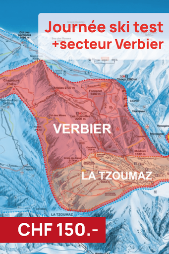 Ski test + secteur Verbier